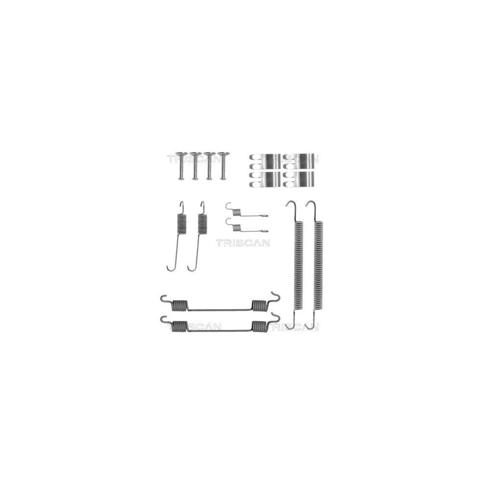 Zubeh&ouml;rsatz, Bremsbacken TRISCAN 8105 172470 f&uuml;r, Hinterachse