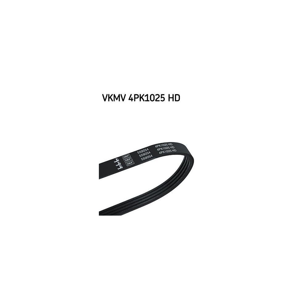 Keilrippenriemen SKF VKMV 4PK1025 HD f&uuml;r IVECO