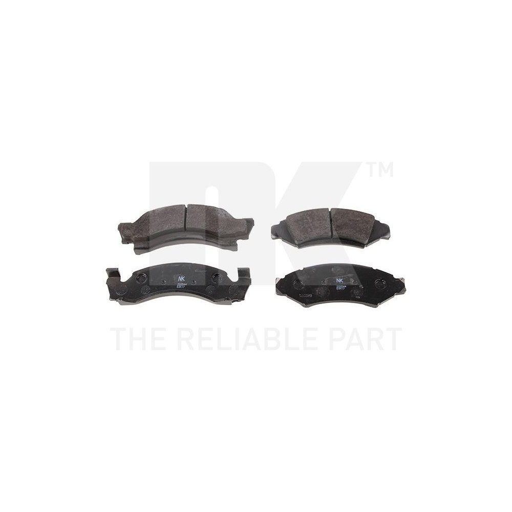 Bremsbelagsatz, Scheibenbremse NK 222544 f&uuml;r FORD USA