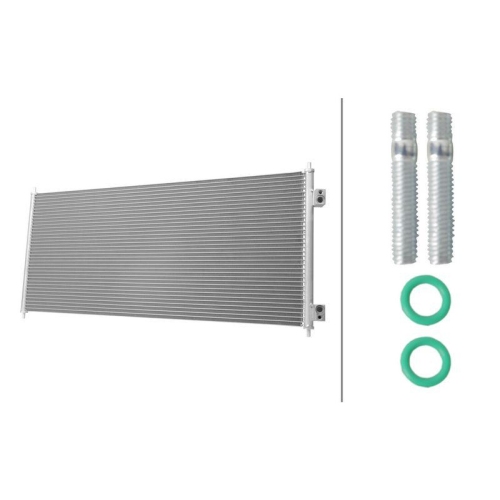 HELLA 8FC 366 222-831 Kondensator, Klimaanlage >>> Easy2Fit <<< f&uuml;r FORD