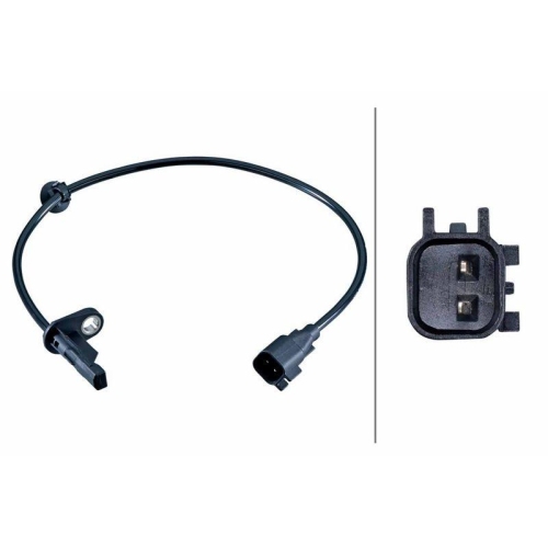 HELLA 6PU 358 252-481 Sensor, Raddrehzahl f&uuml;r FORD, Hinterachse