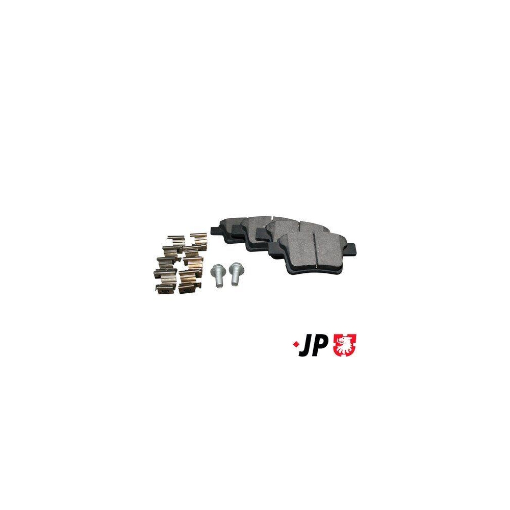 Bremsbelagsatz, Scheibenbremse JP GROUP 1563700510 JP f&uuml;r FORD JAGUAR FORD USA