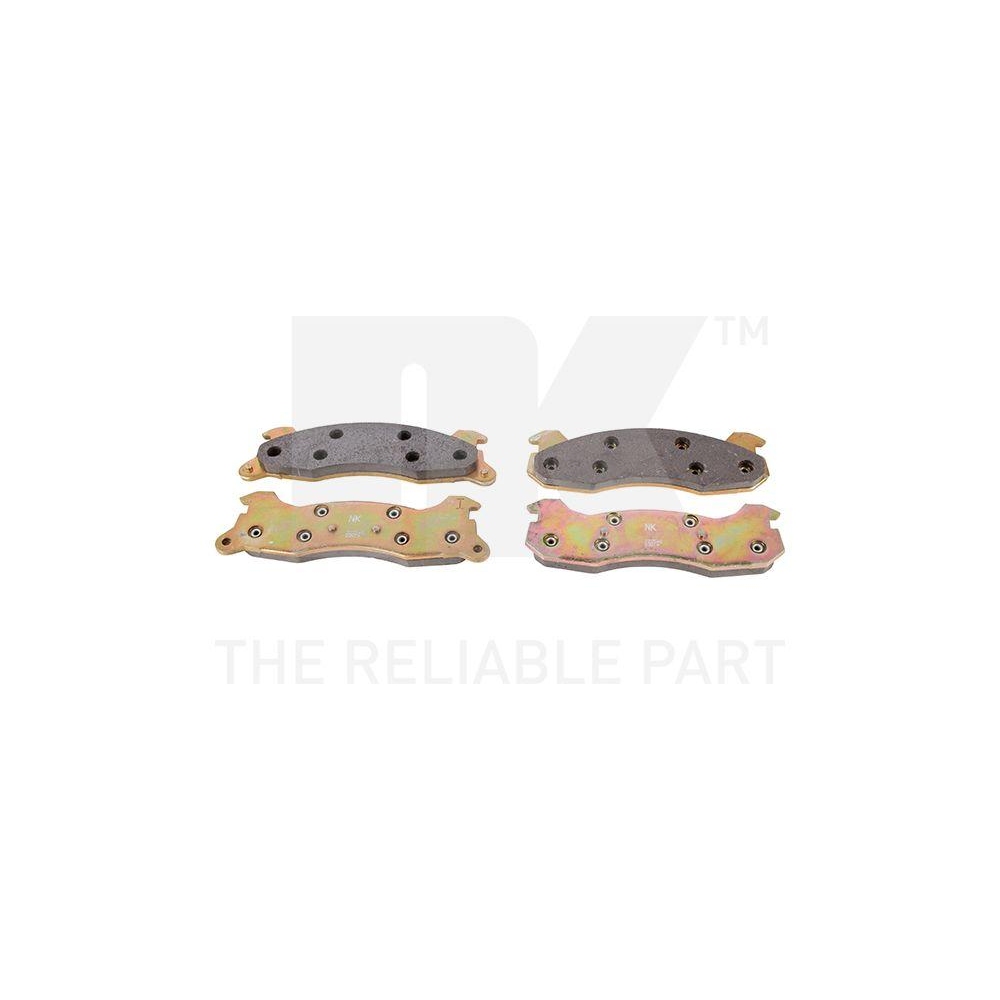 Bremsbelagsatz, Scheibenbremse NK 222545 f&uuml;r FORD USA LINCOLN