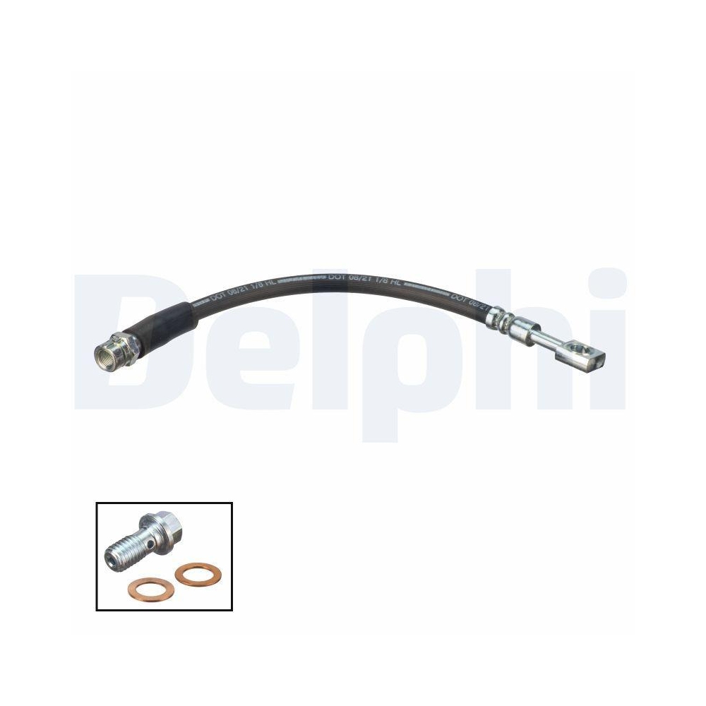 DELPHI LH7902 Bremsschlauch f&uuml;r AUDI VW BENTLEY, Hinterachse