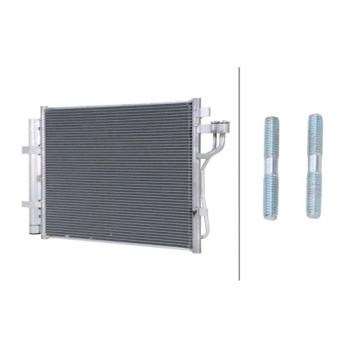 HELLA 8FC 366 222-151 Kondensator, Klimaanlage >>> Easy2Fit <<< f&uuml;r HYUNDAI KIA