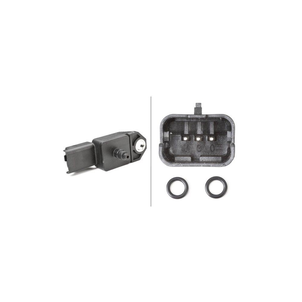 HELLA Sensor, Ladedruck 6PP 009 400-521 für BMW CITROËN FIAT FORD LANCIA MAZDA