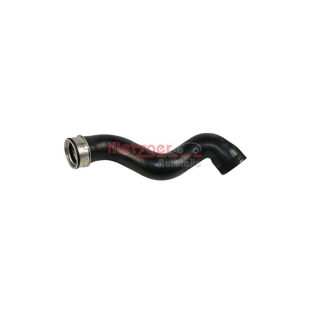 Ladeluftschlauch METZGER 2400167 f&uuml;r AUDI, Ladeluftk&uuml;hler, oben