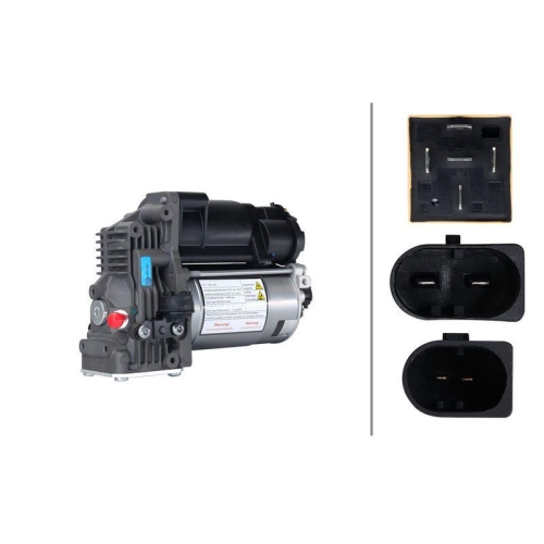 HELLA 8TG 358 256-011 Kompressor, Druckluftanlage f&uuml;r MERCEDES-BENZ
