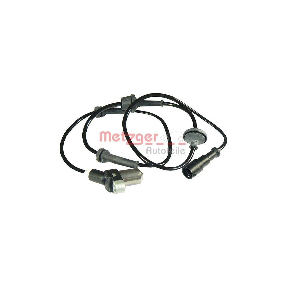 Sensor, Raddrehzahl METZGER 0900088 f&uuml;r VAG, Vorderachse links