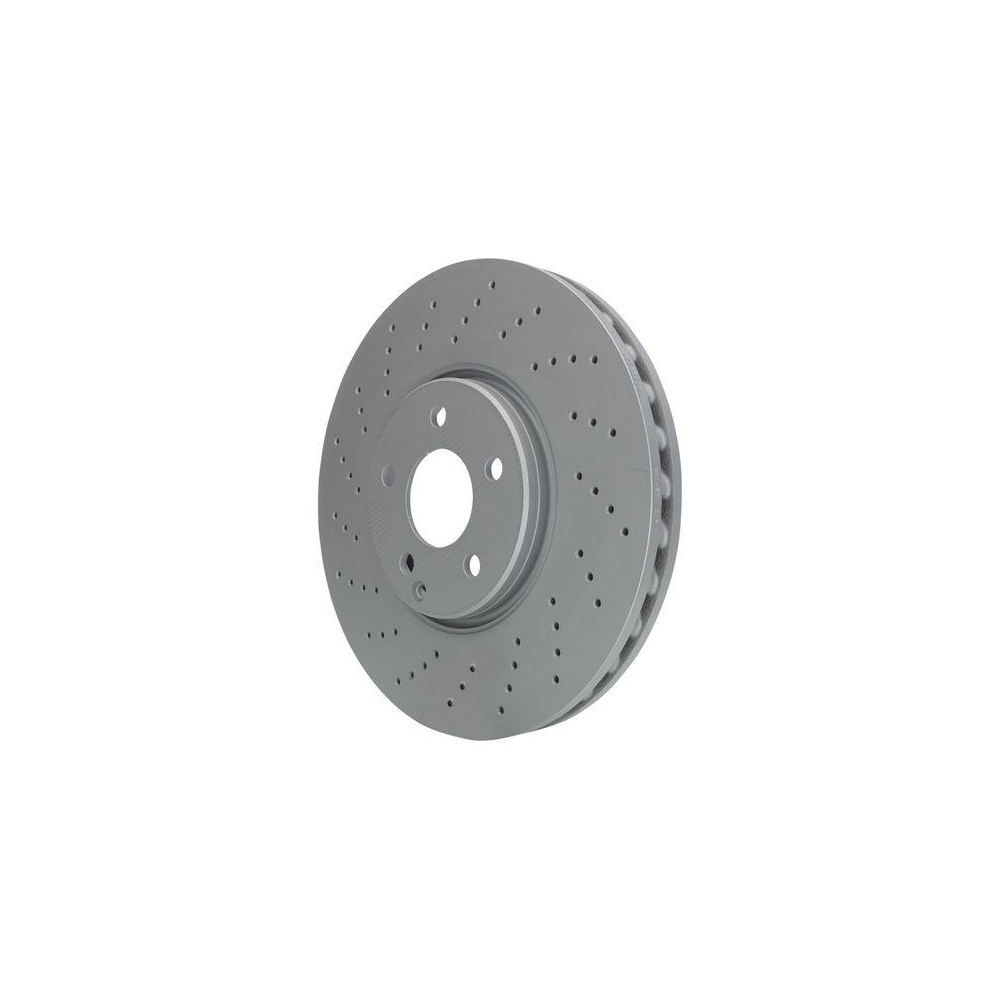 Bremsscheibe ATE 24.0132-0136.1 für MERCEDES-BENZ, Vorderachse