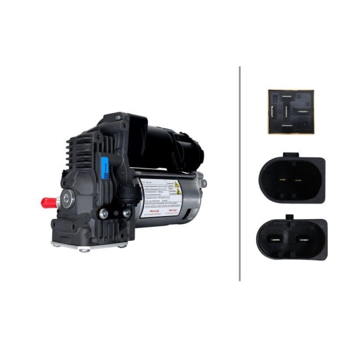 HELLA 8TG 358 256-001 Kompressor, Druckluftanlage f&uuml;r