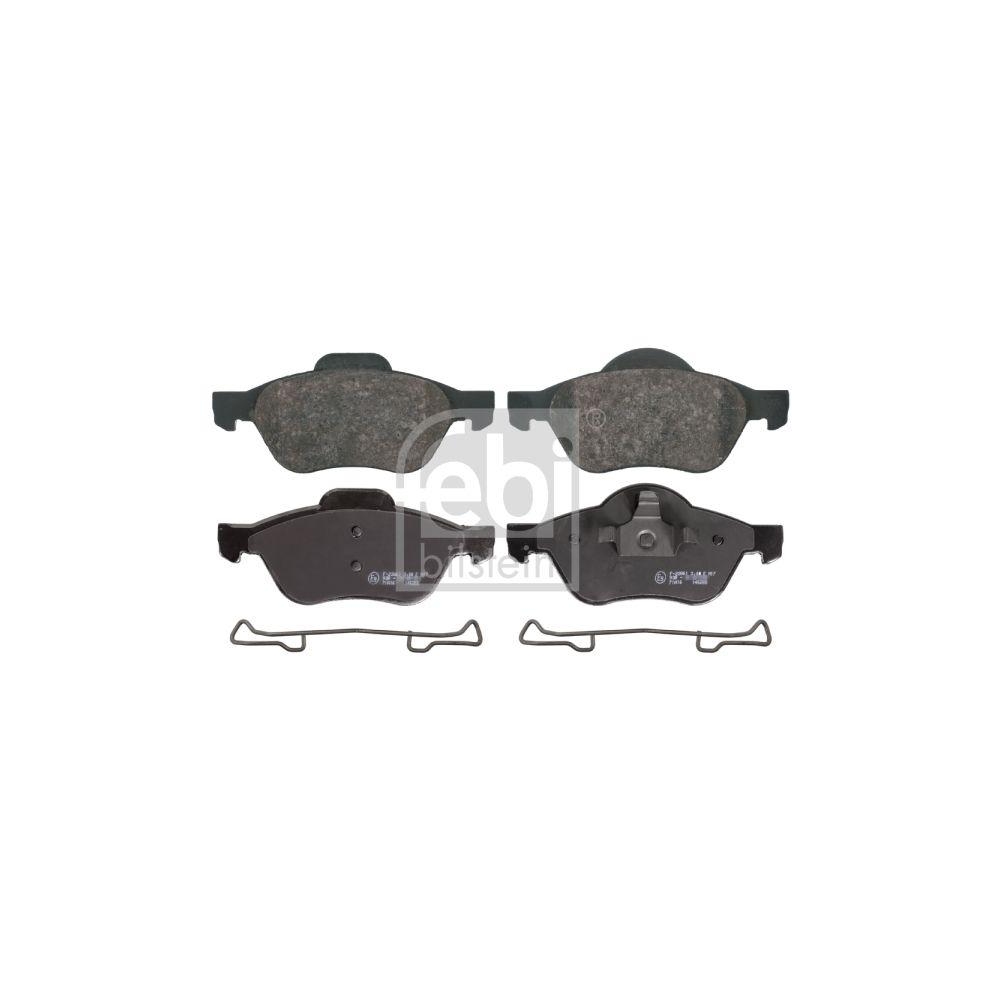 Bremsbelagsatz, Scheibenbremse FEBI BILSTEIN 16672 f&uuml;r RENAULT, Vorderachse
