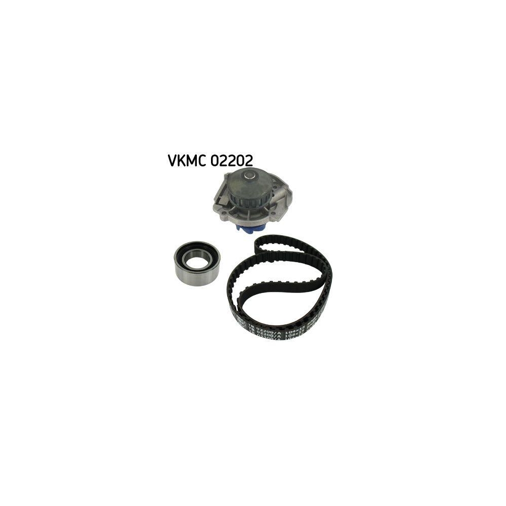 Wasserpumpe + Zahnriemensatz SKF VKMC 02202 f&uuml;r CITRO&Euml;N FIAT LANCIA PEUGEOT