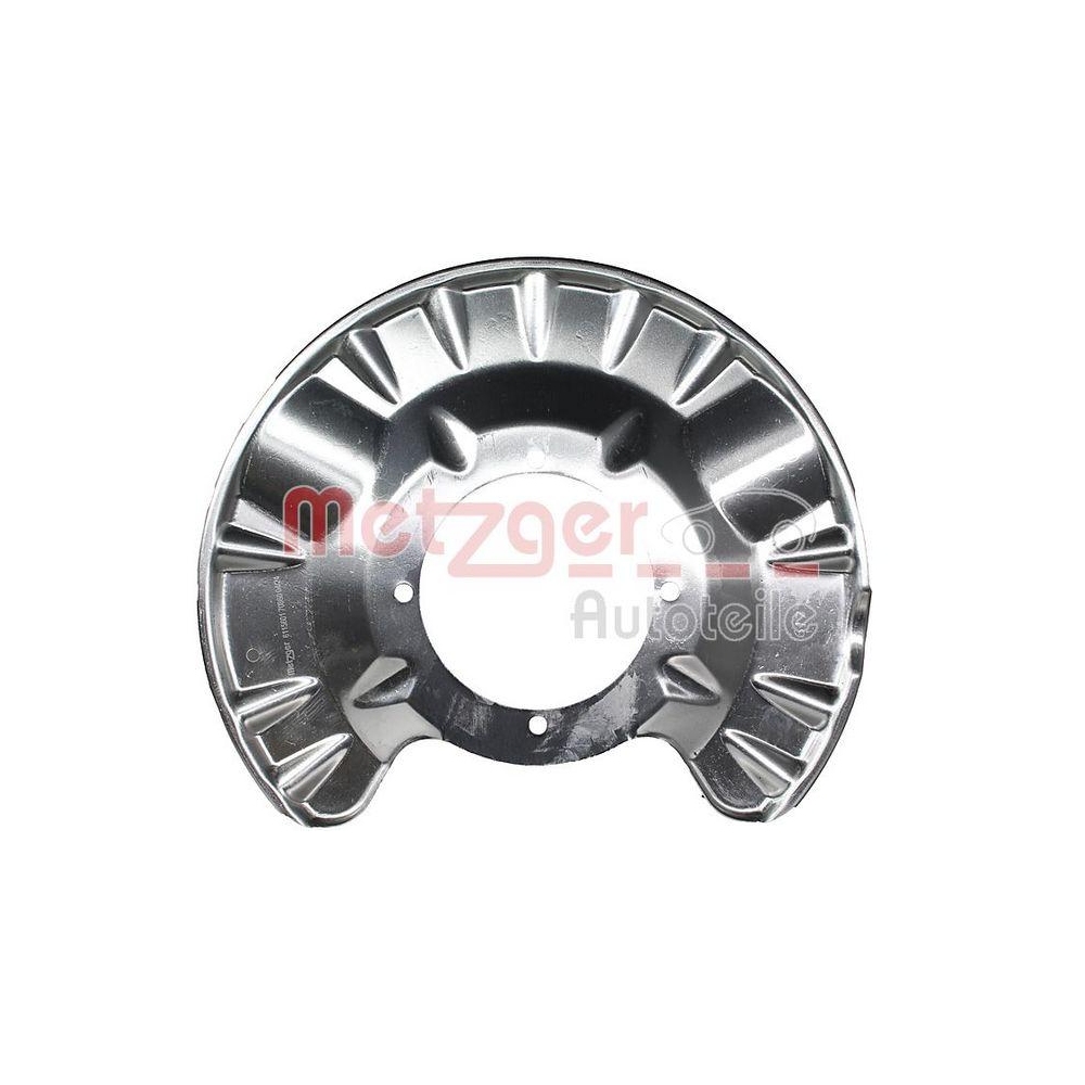 Spritzblech, Bremsscheibe METZGER 6115601 GREENPARTS f&uuml;r MERCEDES-BENZ