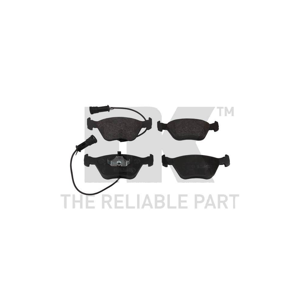 Bremsbelagsatz, Scheibenbremse NK 222552 f&uuml;r FORD, Vorderachse