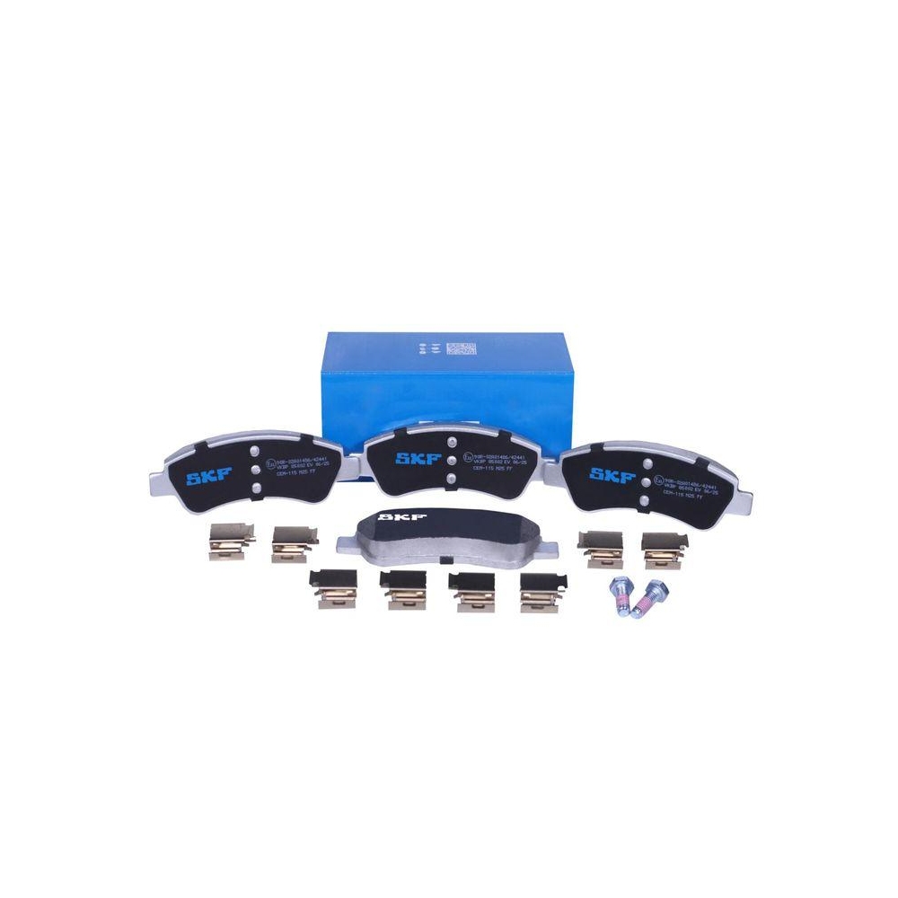 Bremsbelagsatz, Scheibenbremse SKF VKBP 85002 EV SKF EV Design f&uuml;r PEUGEOT