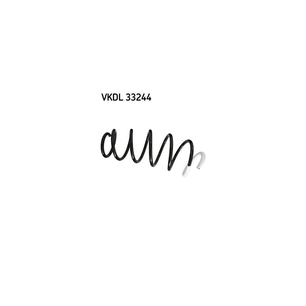 Fahrwerksfeder SKF VKDL 33244 f&uuml;r PEUGEOT, Vorderachse