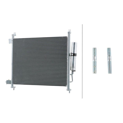 HELLA 8FC 366 222-271 Kondensator, Klimaanlage f&uuml;r NISSAN