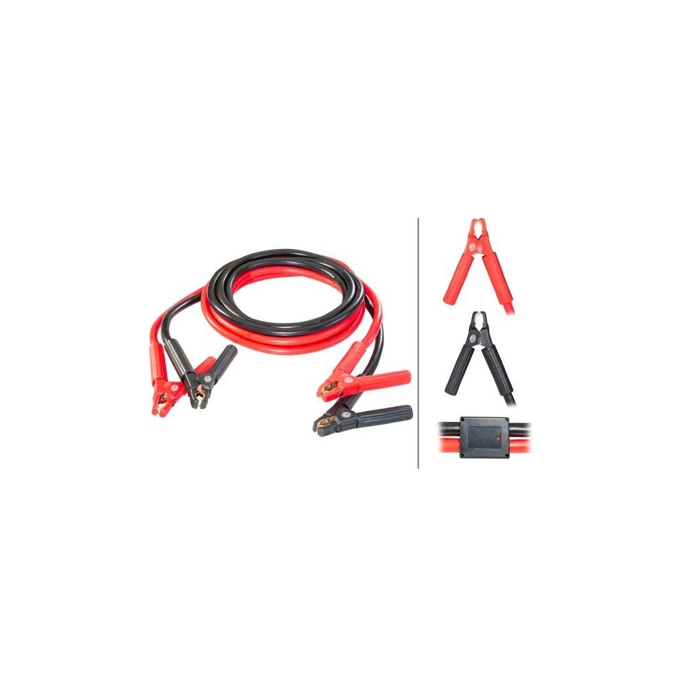 Starthilfekabel HELLA 8KS 236 694-001 für WEIRO, für Fahrzeuge mit Dieselmotor