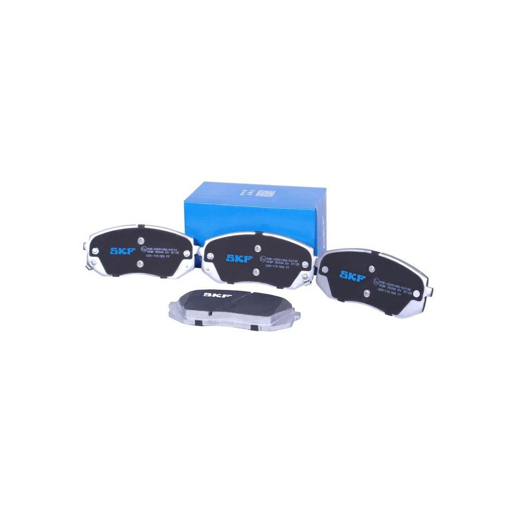 Bremsbelagsatz, Scheibenbremse SKF VKBP 85004 EV SKF EV Design f&uuml;r KIA