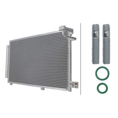 HELLA 8FC 366 222-691 Kondensator, Klimaanlage >>> Easy2Fit <<< f&uuml;r FORD