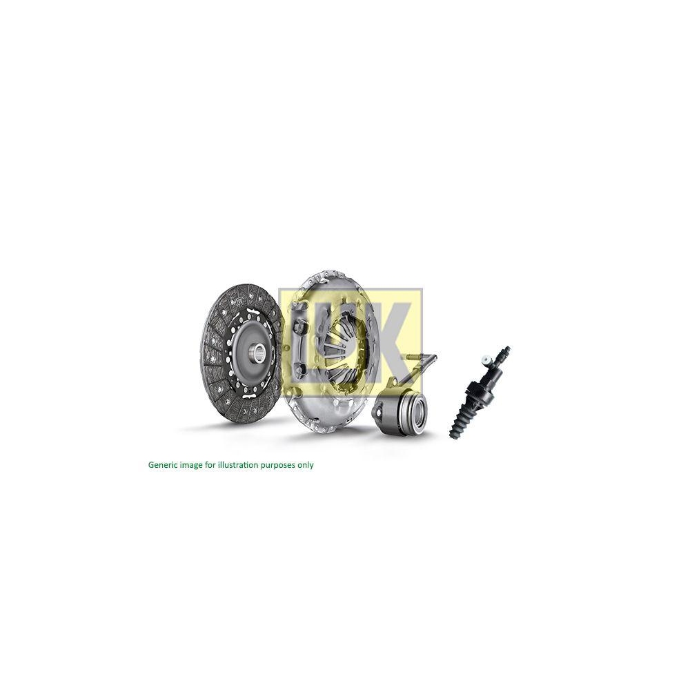 Kupplungssatz Schaeffler LuK 623 3755 21 LuK RepSet Pro f&uuml;r VW