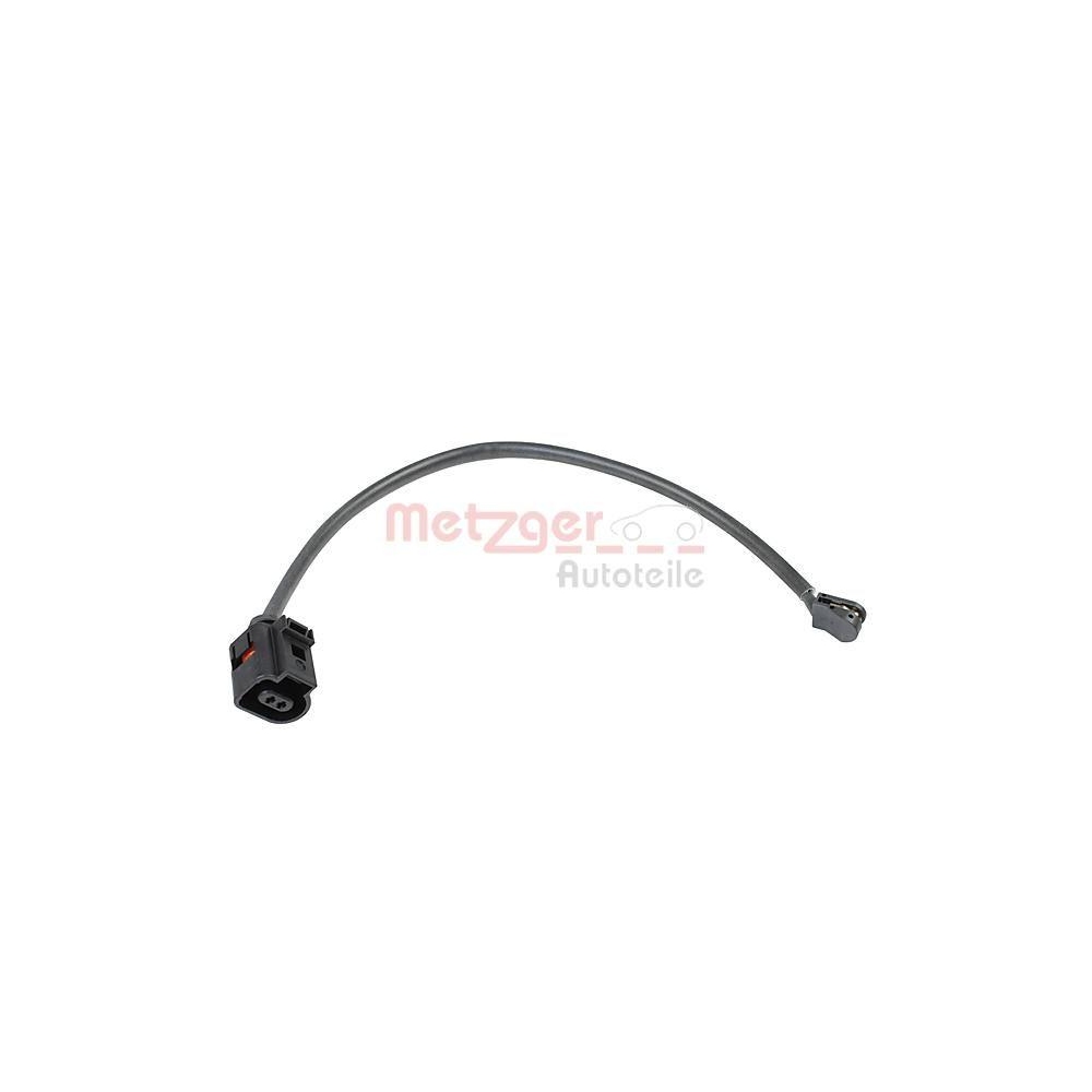 Warnkontakt, Bremsbelagverschlei&szlig; METZGER 1190385 f&uuml;r AUDI, Vorderachse rechts