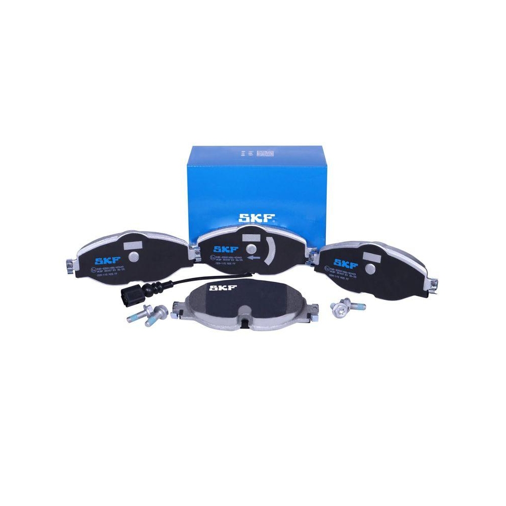 Bremsbelagsatz, Scheibenbremse SKF VKBP 85007 EV SKF EV Design f&uuml;r AUDI SEAT VW