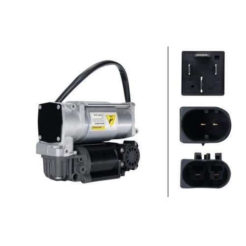 HELLA 8TG 358 256-031 Kompressor, Druckluftanlage f&uuml;r MERCEDES-BENZ
