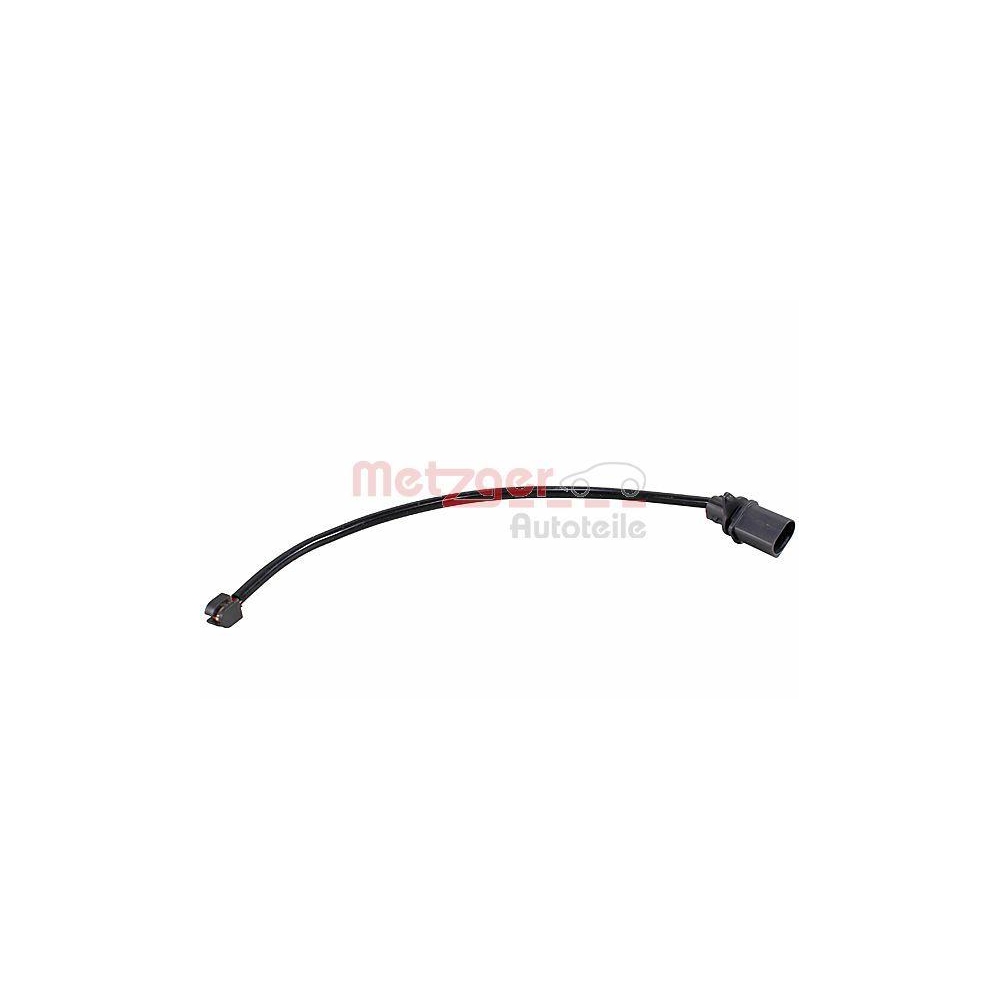 Warnkontakt, Bremsbelagverschlei&szlig; METZGER 1190387 f&uuml;r AUDI, Vorderachse