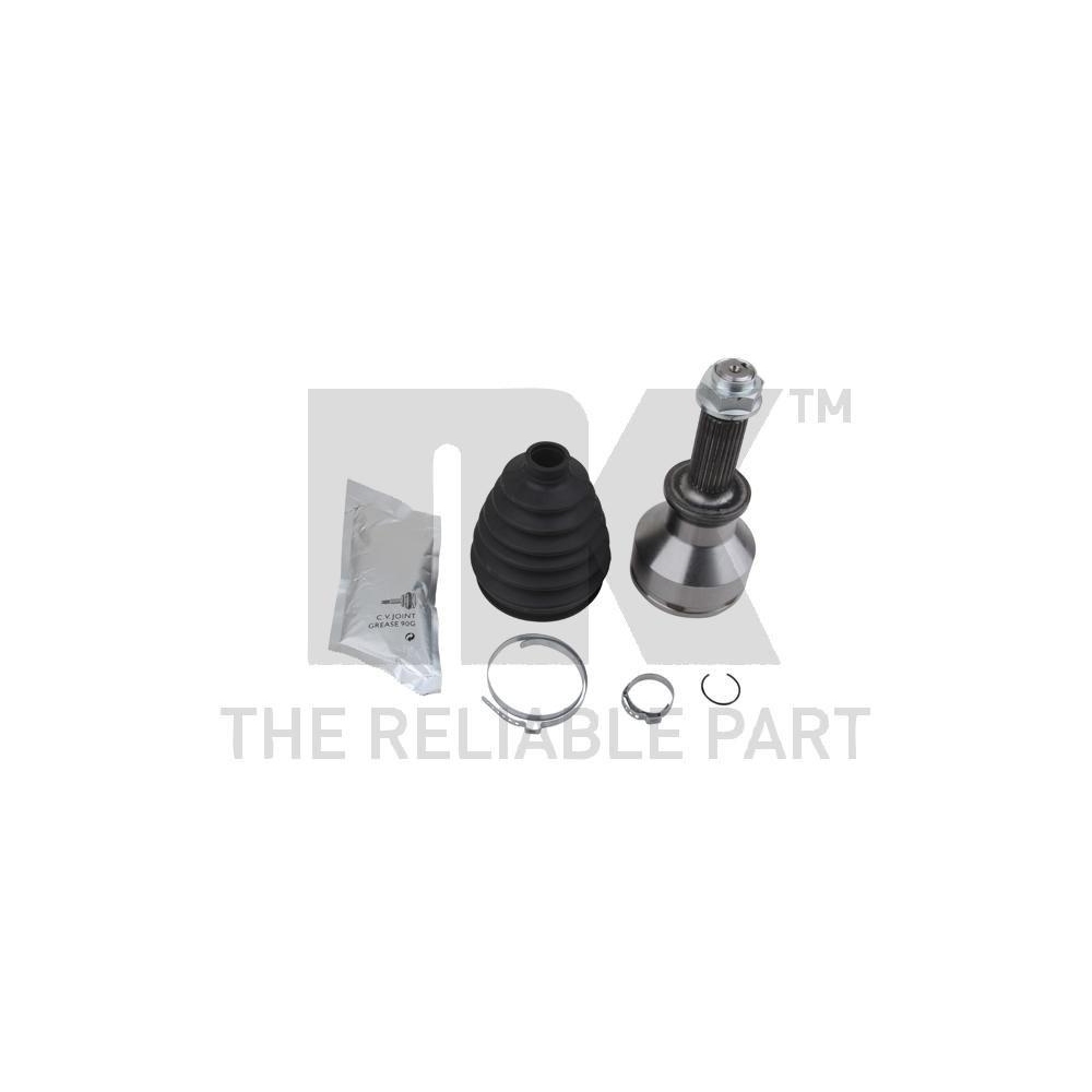 Gelenksatz, Antriebswelle NK 514007 f&uuml;r LAND ROVER, Vorderachse links, radseitig