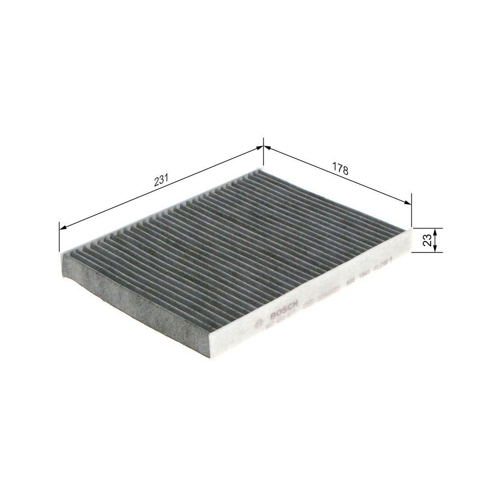 Filter, Innenraumluft BOSCH 1 987 432 377 für FIAT LANCIA