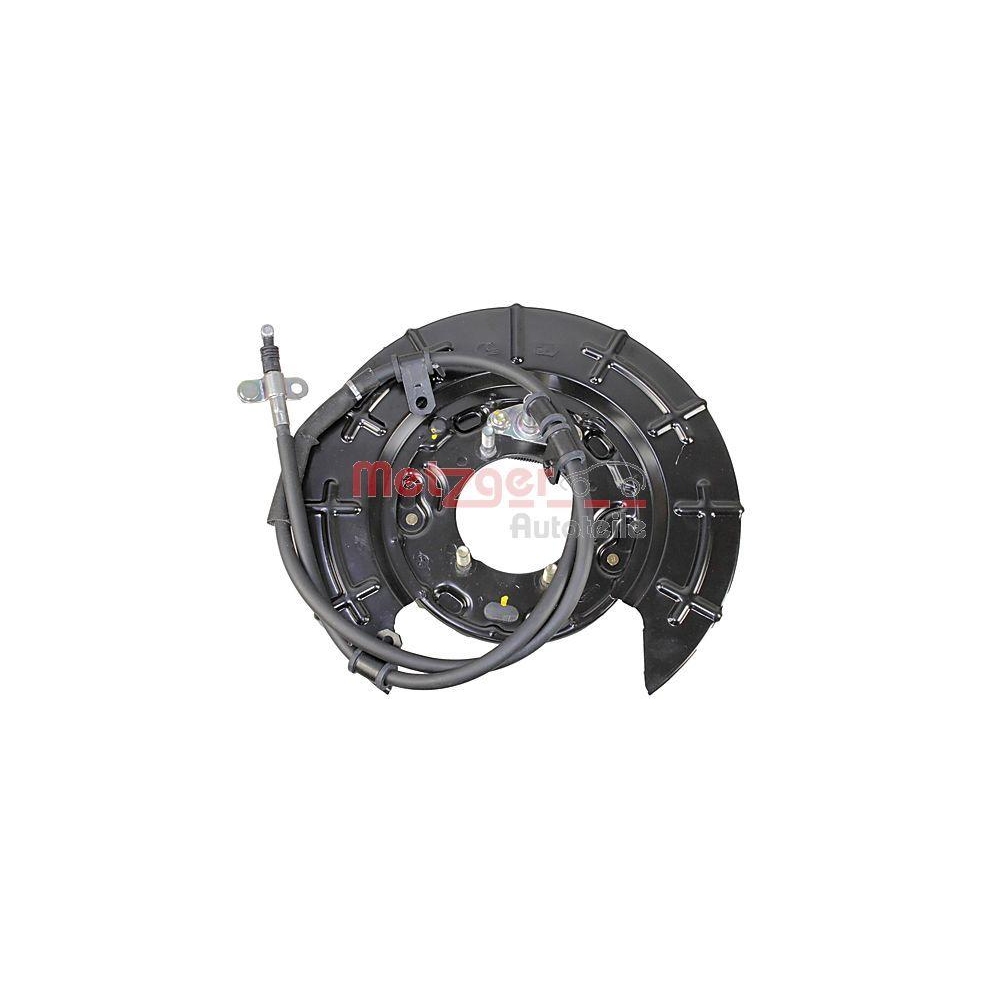 Bremstr&auml;gerplatte METZGER 6117024 KIT + ORIGINAL ERSATZTEIL f&uuml;r HYUNDAI