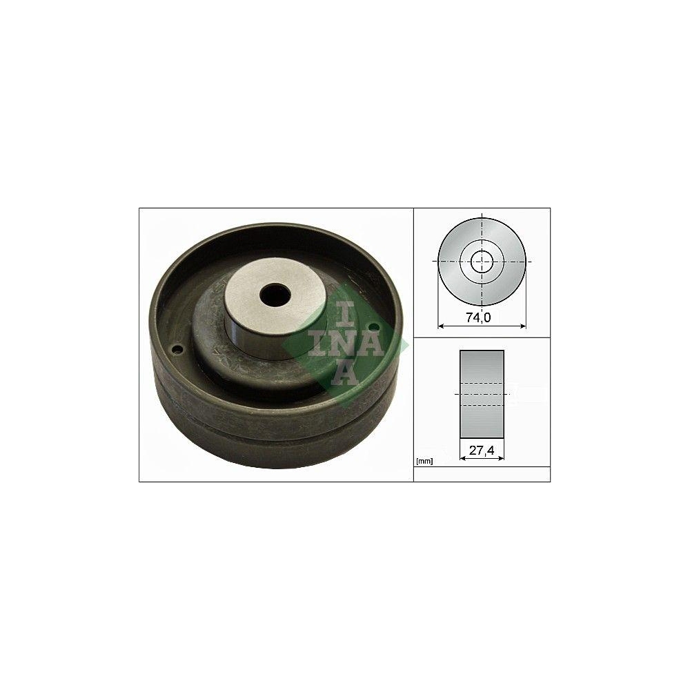 Umlenk-/Führungsrolle, Zahnriemen Schaeffler INA 532 0051 10 für AUDI SEAT SKODA