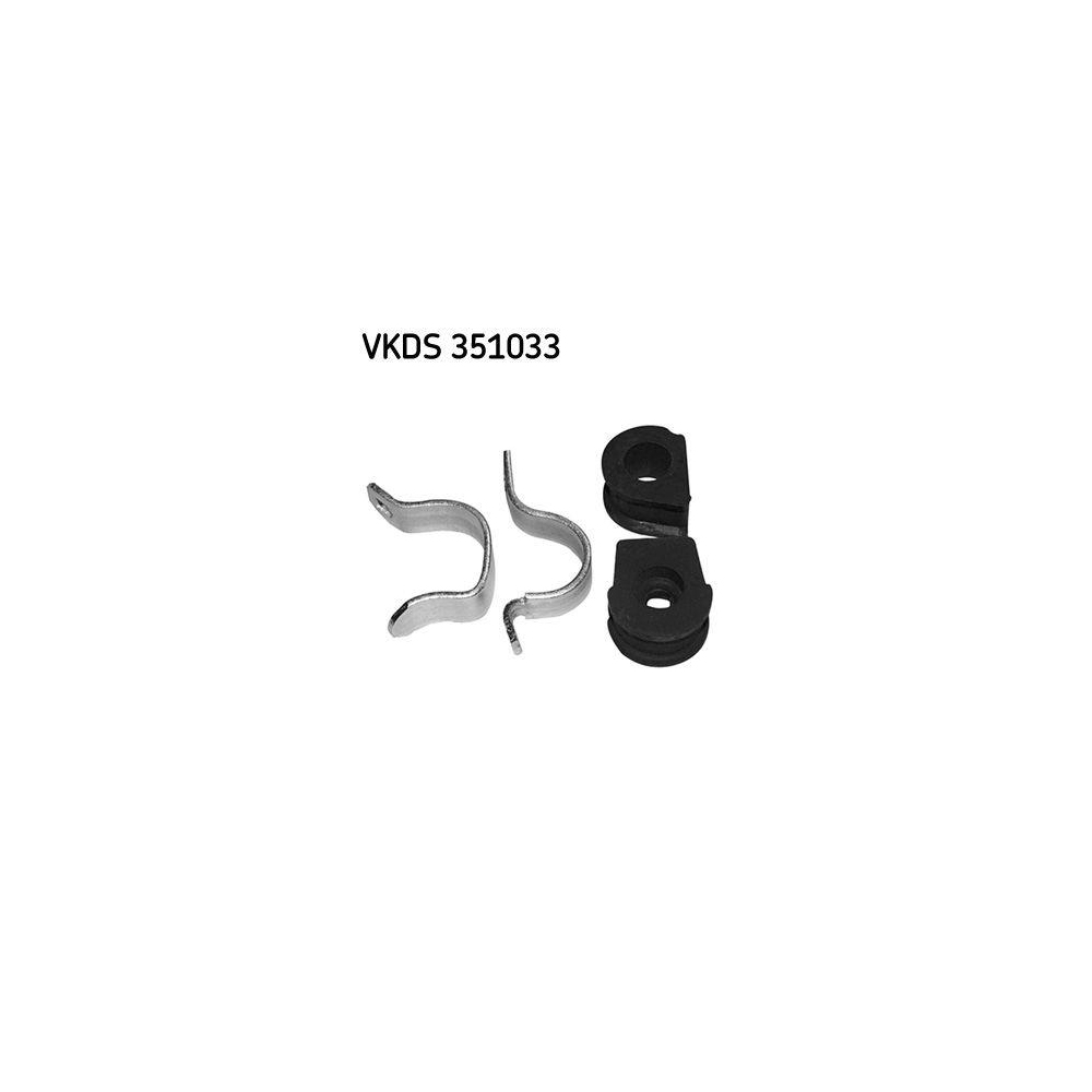 Lagerbuchse, Stabilisator SKF VKDS 351033 f&uuml;r AUDI VW, Vorderachse beidseitig