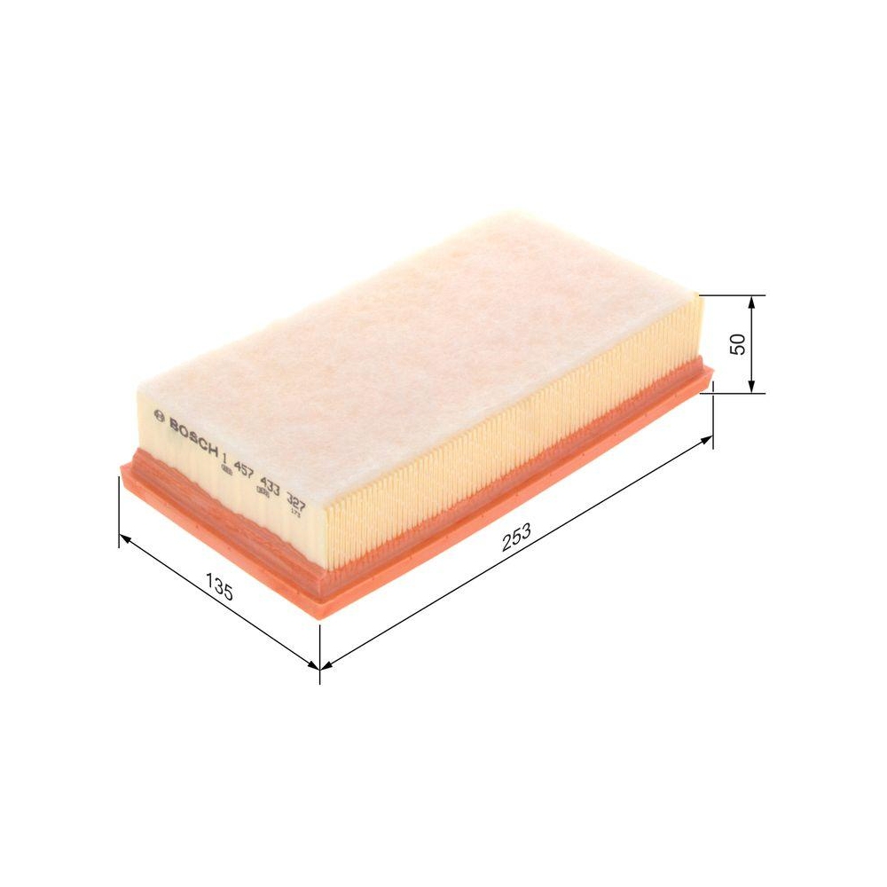 Luftfilter BOSCH 1 457 433 327 f&uuml;r BMW CITRO&Euml;N FIAT PEUGEOT MINI