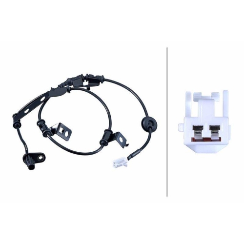 HELLA 6PU 358 252-761 Sensor, Raddrehzahl f&uuml;r HYUNDAI KIA, Hinterachse rechts