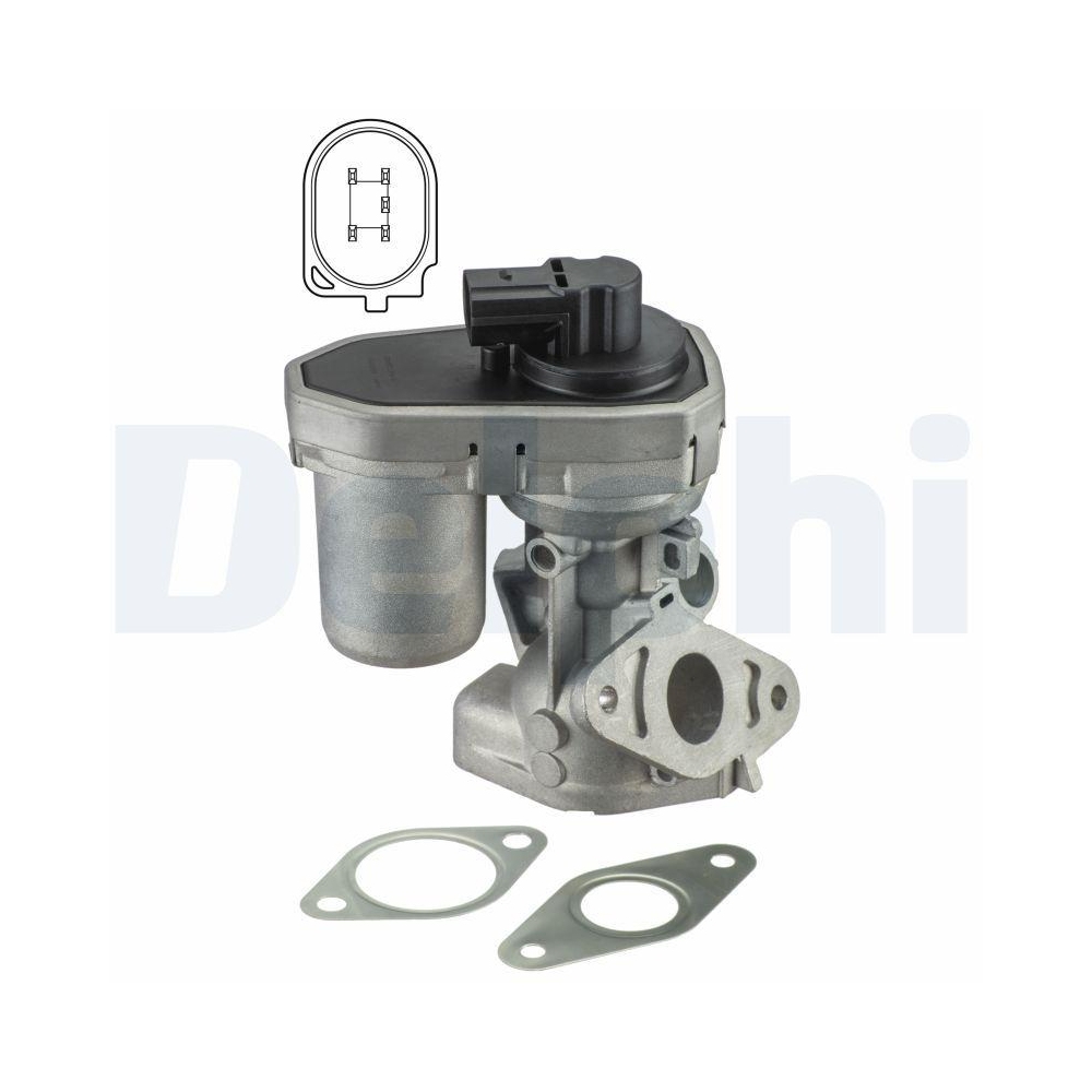 DELPHI EG10399-12B1 AGR-Ventil f&uuml;r ALFA ROMEO CITRO&Euml;N FIAT FORD PEUGEOT