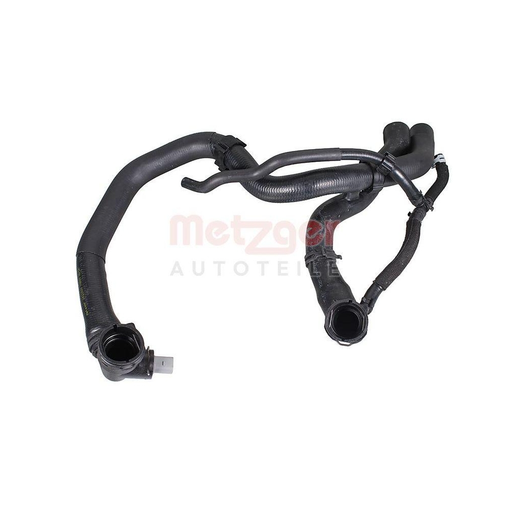 K&uuml;hlerschlauch METZGER 2421839 f&uuml;r AUDI SEAT SKODA VW, links oben, links unten