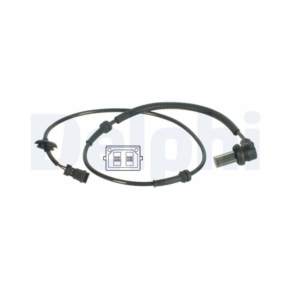 DELPHI SS20004 Sensor, Raddrehzahl f&uuml;r AUDI VW VAG, Vorderachse
