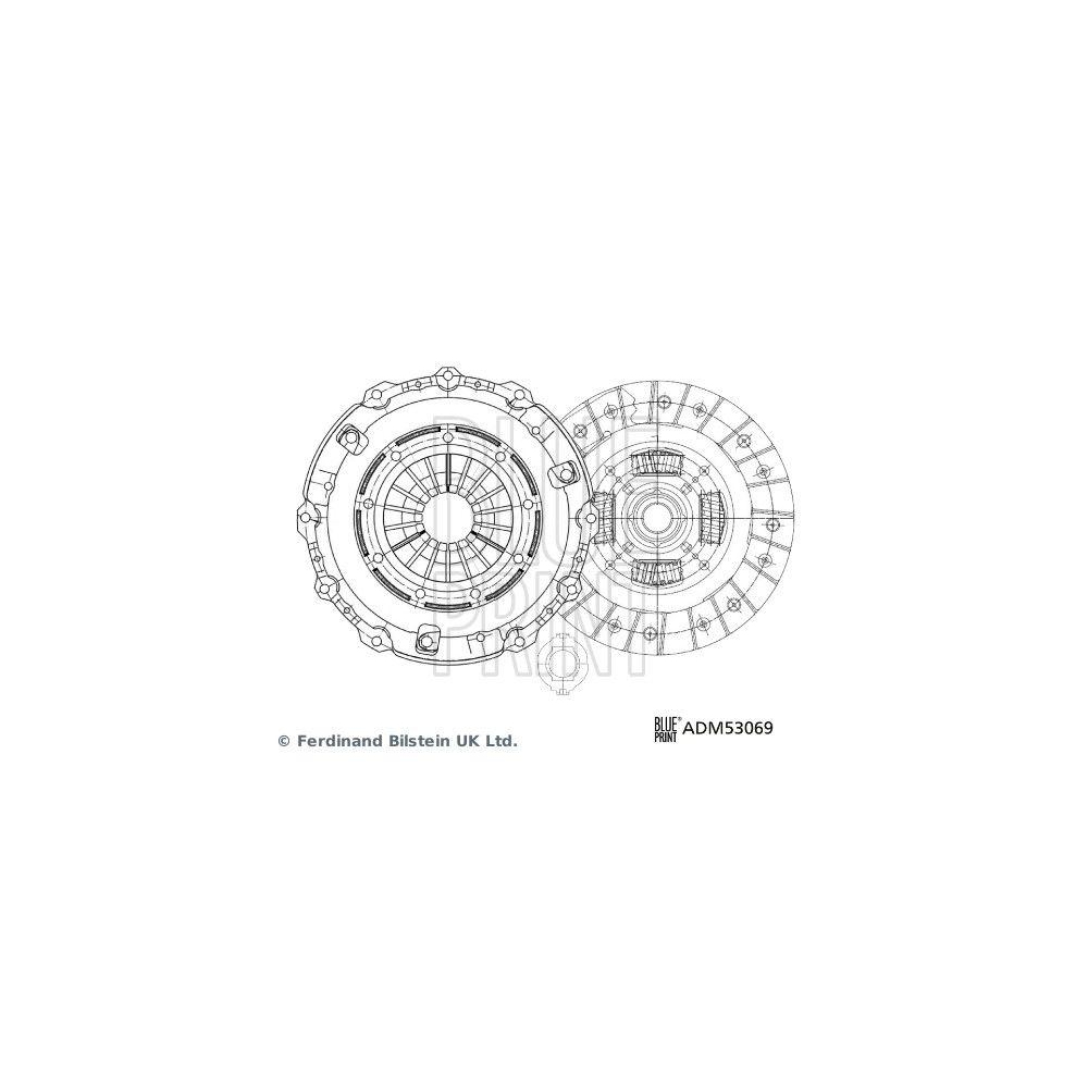 Kupplungssatz BLUE PRINT ADM53069 f&uuml;r MAZDA