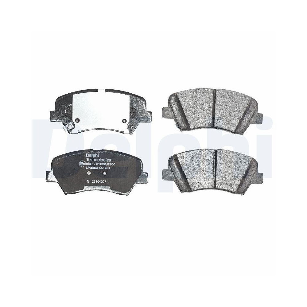 DELPHI LP2293 Bremsbelagsatz, Scheibenbremse für HYUNDAI KIA HYUNDAI (BEIJING)