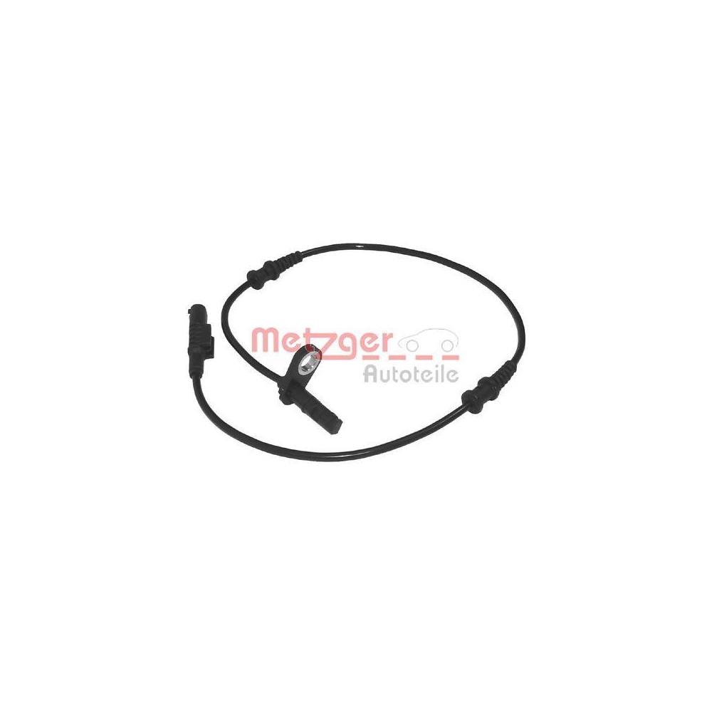 Sensor, Raddrehzahl METZGER 0900102 f&uuml;r MERCEDES-BENZ, Vorderachse
