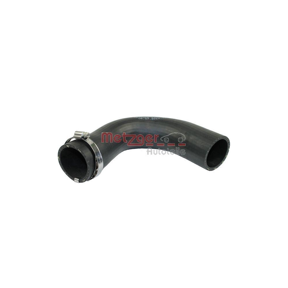 Ladeluftschlauch METZGER 2400189 f&uuml;r AUDI SKODA VW, Drosselklappengeh&auml;use