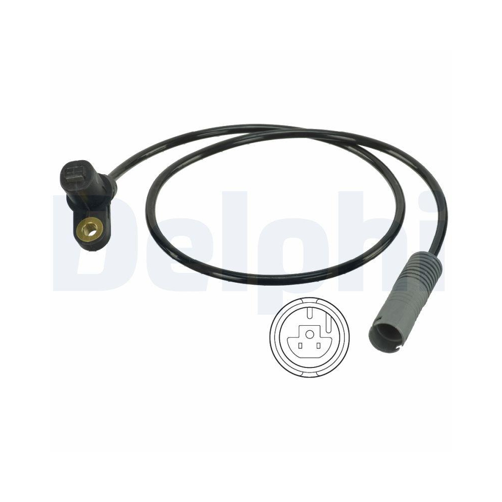 DELPHI SS20006 Sensor, Raddrehzahl f&uuml;r BMW, Hinterachse