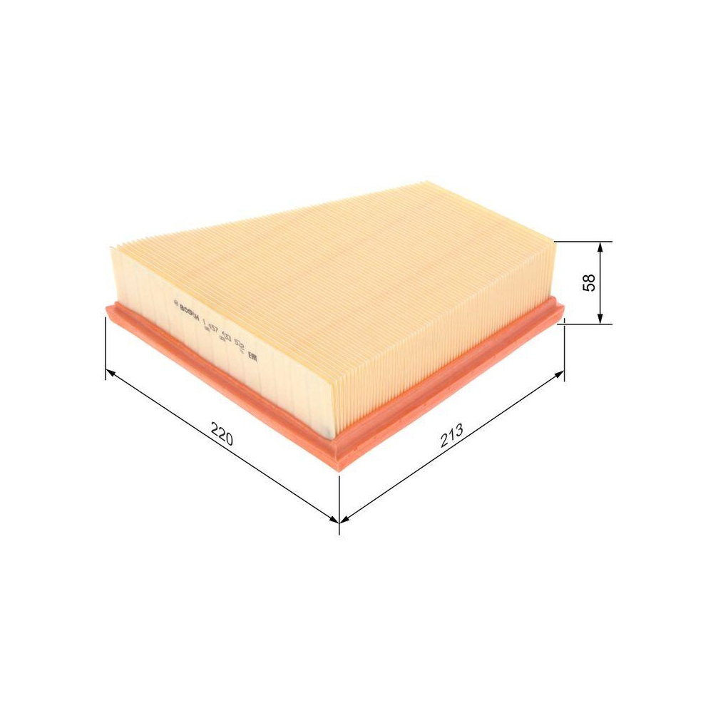 Luftfilter BOSCH 1 457 433 532 für AUDI SEAT SKODA VW