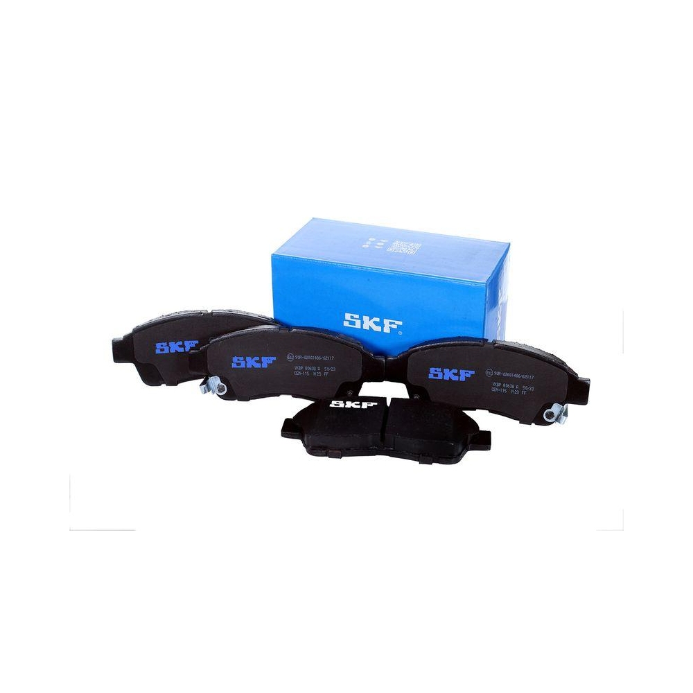 Bremsbelagsatz, Scheibenbremse SKF VKBP 80638 A f&uuml;r TOYOTA, Vorderachse