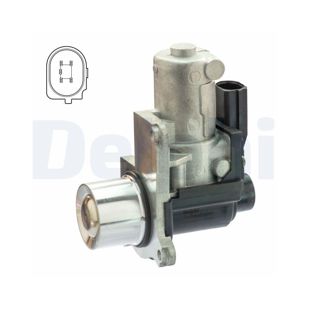 DELPHI EG10427-12B1 AGR-Ventil f&uuml;r AUDI SEAT SKODA VW VAG
