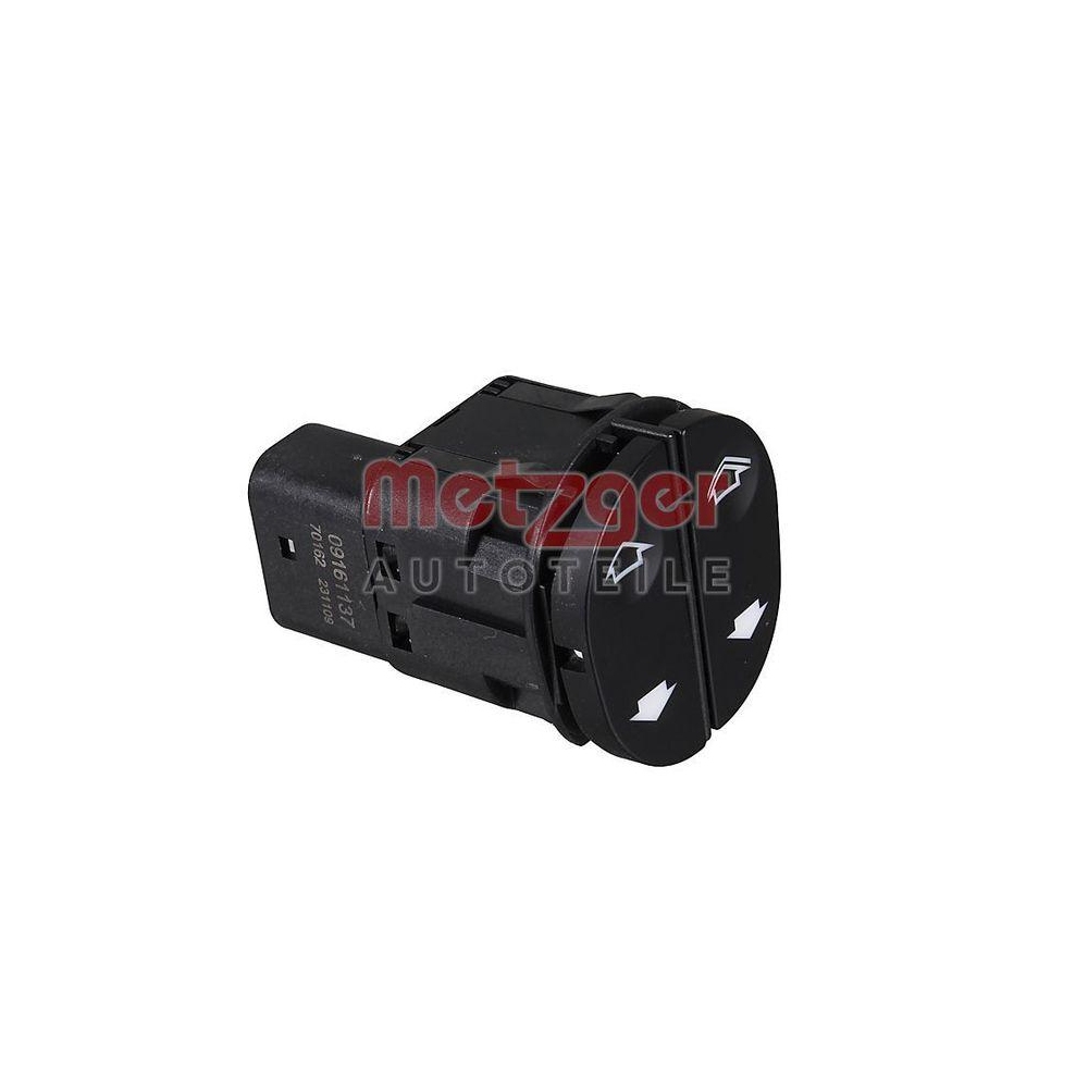 Schalter, Fensterheber METZGER 09161137 f&uuml;r FORD, fahrerseitig, vorne