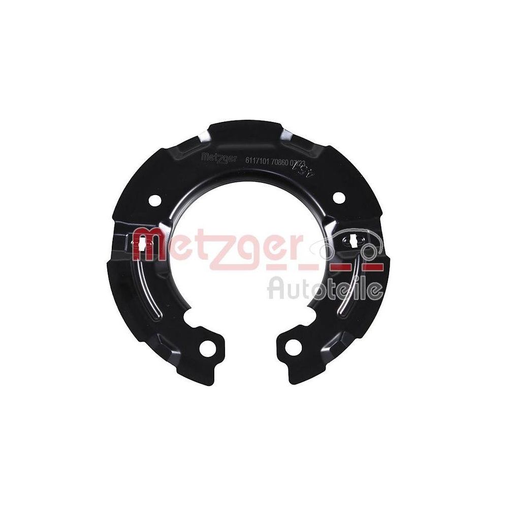 Bremstr&auml;gerplatte METZGER 6117101 f&uuml;r BMW, Hinterachse links, Hinterachse rechts